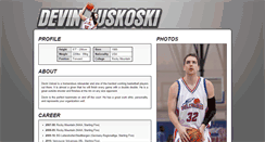 Desktop Screenshot of devinuskoski.com
