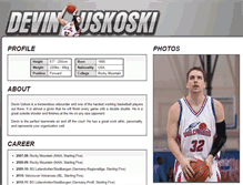 Tablet Screenshot of devinuskoski.com
